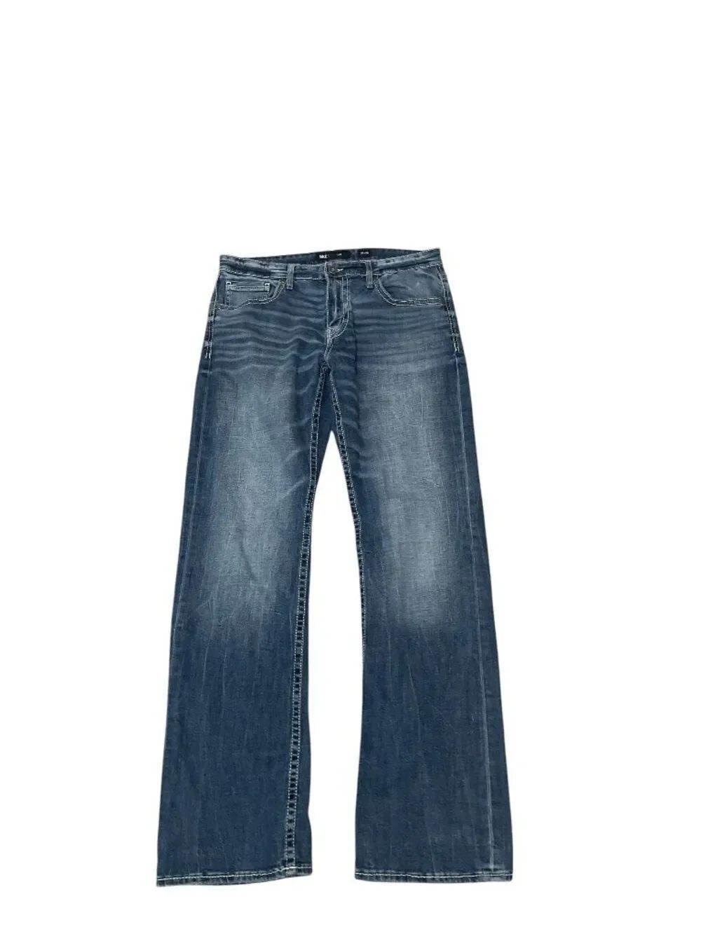 Buckle BKE Jake Men’s Jeans 36x36 Blue Straight Leg Denim Stretch Casual